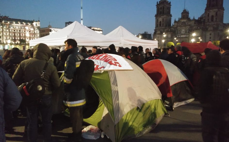 Bomberos.