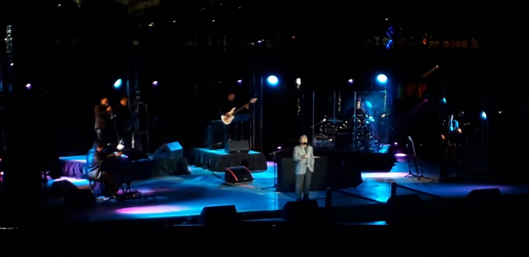 El cantautor interpretó sus éxitos/Libertad Ampudia