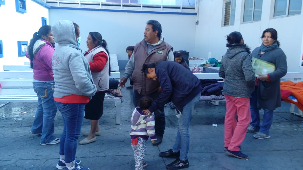 Familiares de  Iván Olvera. (Elizabeth Hernández)