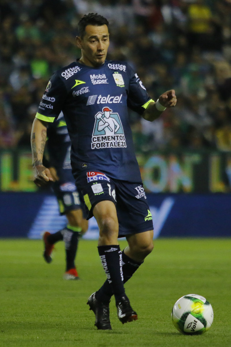 Rubens Sambueza durante el partido entre León y Xolos (Imago7)