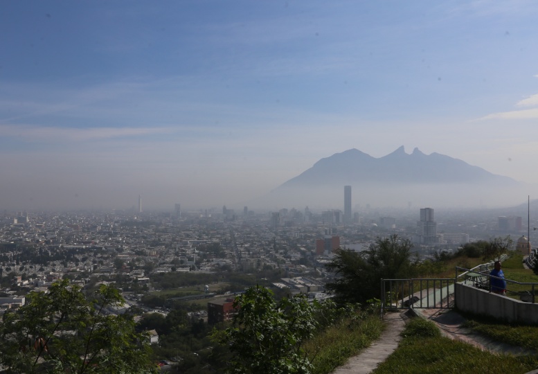 Durante la semana se activo la alerta ambiental. Foto: Leonel Rocha