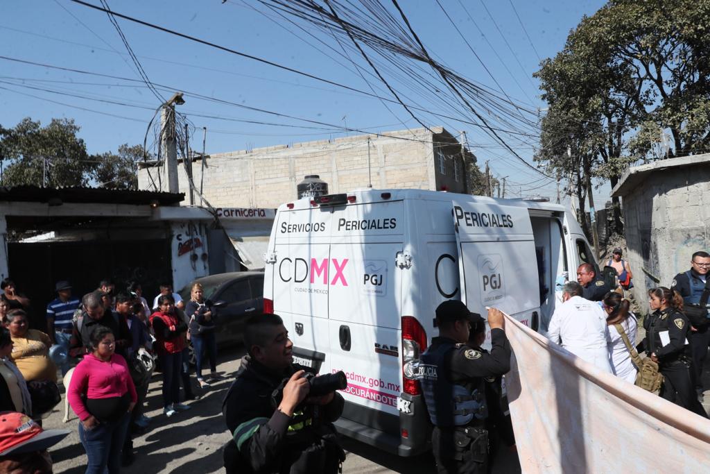 Servicios periciales de CdMx. (Gabriel Ortega)