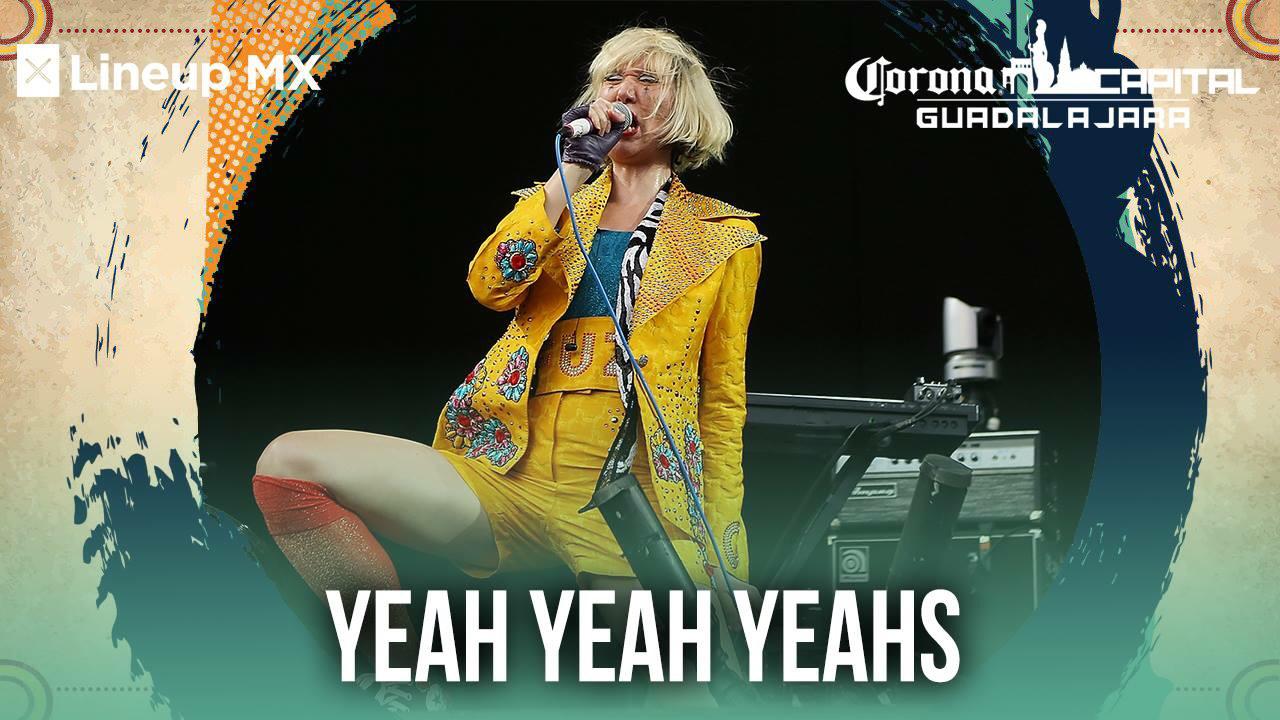 Será la única presentación de  los Yeah Yeah Yeahs en el país. (Especial)