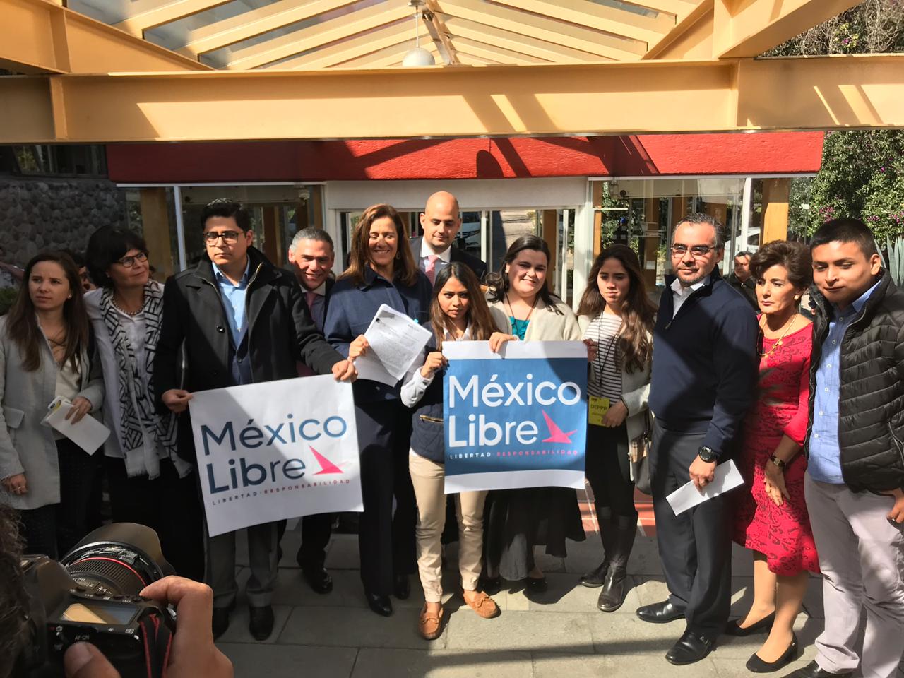 Zavala dijo que la asociación 'México Libre' apunta a participar en las elecciones federales de 2021 (Especial)