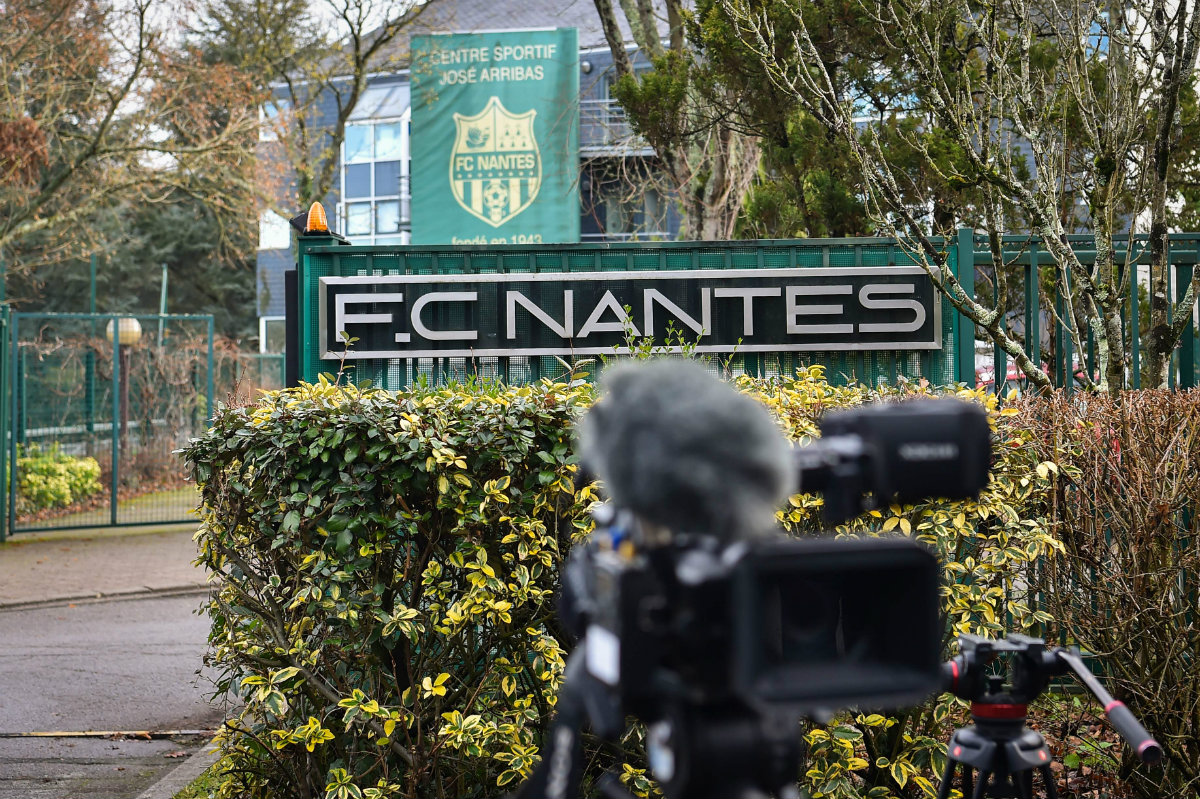 Centro de entrenamiento del club Nantes (AFP)