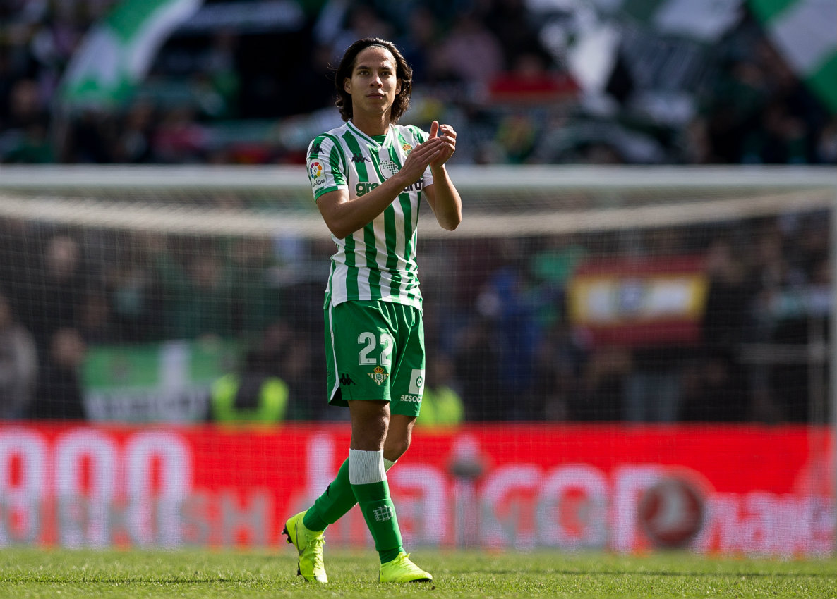 Diego Lainez, jugador del Betis (Mexsport)