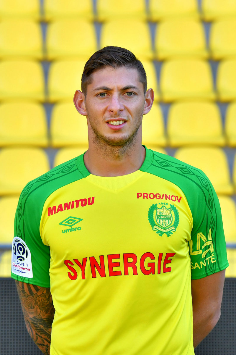 Emiliano Sala, ex delantero del Nantes (AFP)