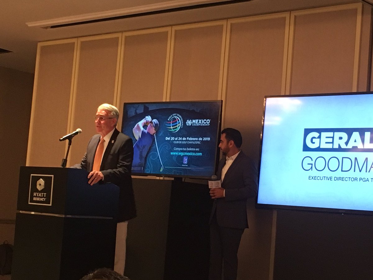 Presentación del World Golf Championship México (Érika Montoya)