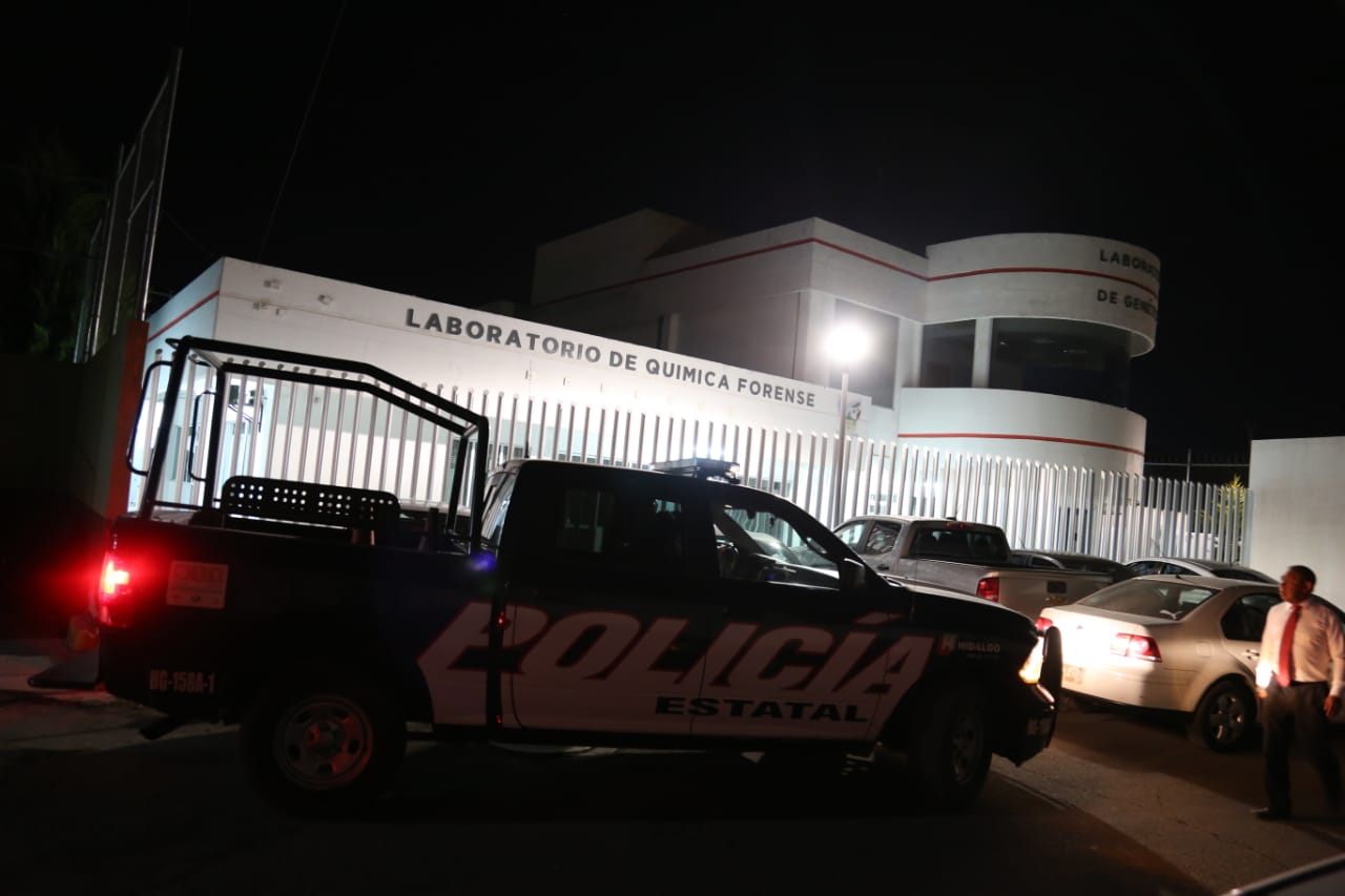 Restos de las víctimas de la tragedia en Tlahuelilpan serán analizados en Pachuca. (Jorge Sánchez)