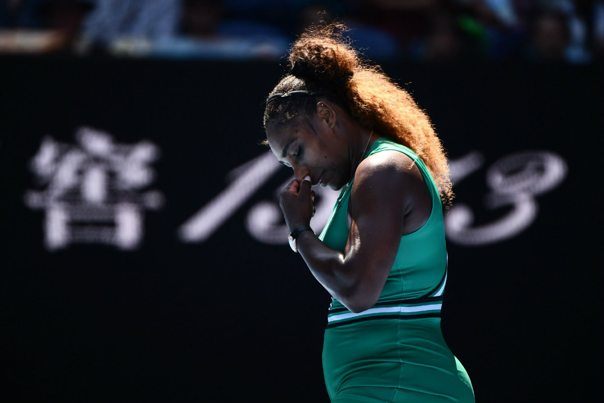 Serena Williams es eliminada del Abierto de Australia (AFP)