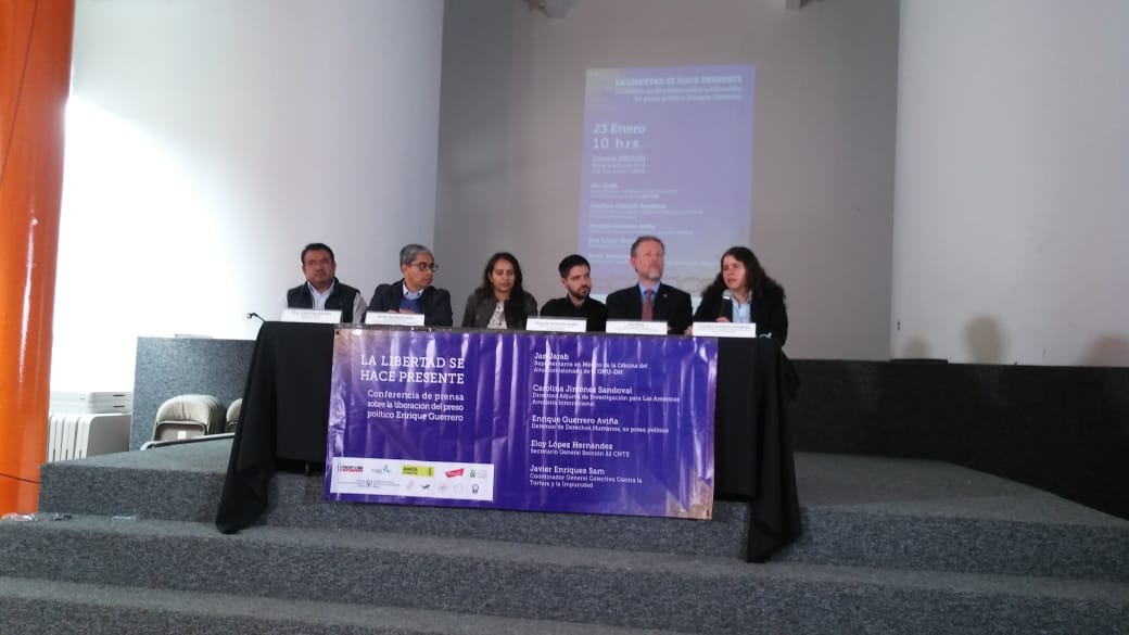 AI y ONU piden a México derogar la prisión preventiva/Francisco Mejía.