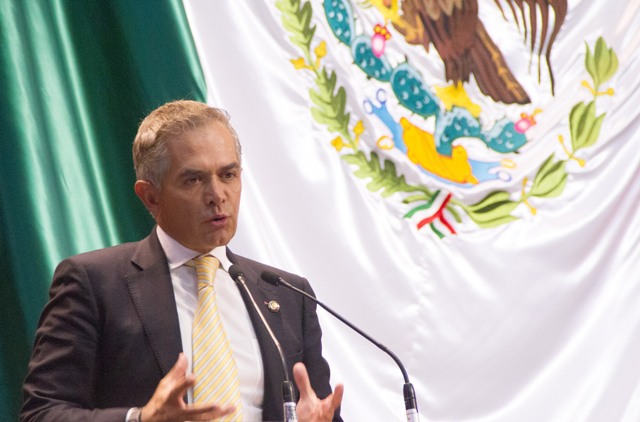 El senador Miguel Ángel Mancera/Cuartoscuro.