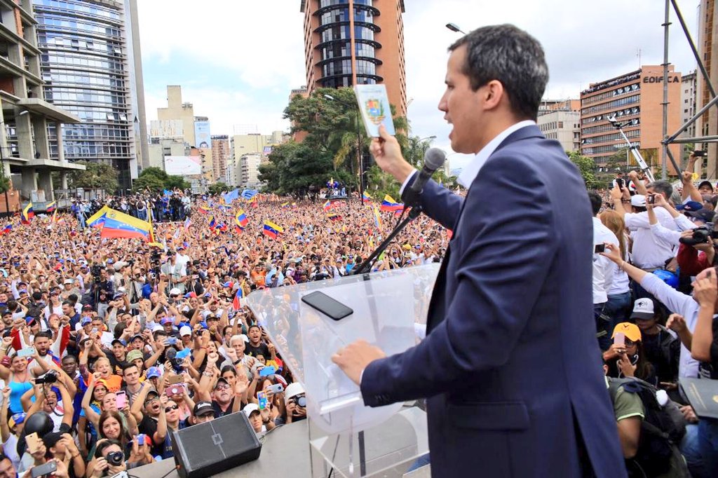 Juan Guaidó, presidente de la Asamblea Nacional de Venezuela. (@jguaido)
