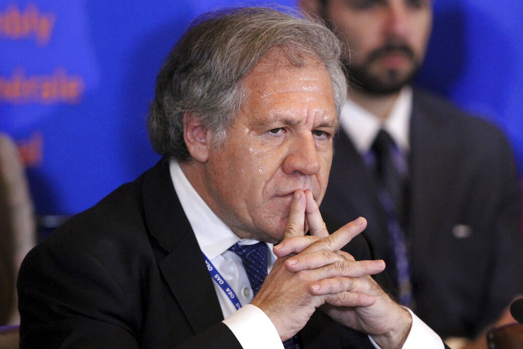 El presidente de la OEA ha condenado el segundo mandato de Nicolás Maduro que inició el 10 de enero (AP)
