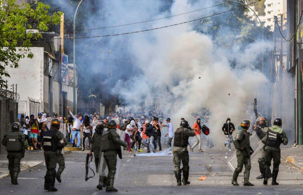 La cifra de muertos de la CIDH coincide con la reportada por el Observatorio Venezolano de Conflictividad Social. AFP