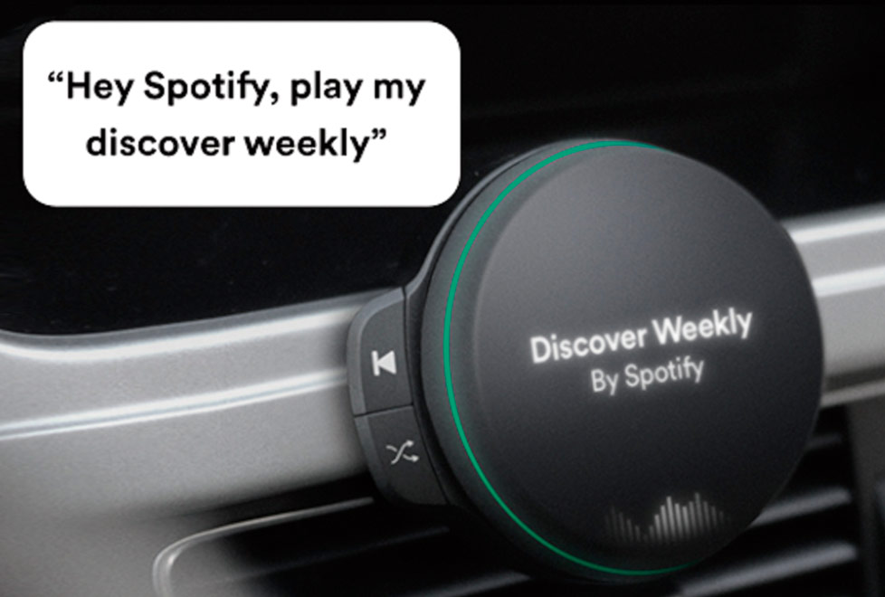 El nuevo dispositivo de Spotify llegará al mercado estadounidense durante los primeros meses de 2019 (Cortesía).