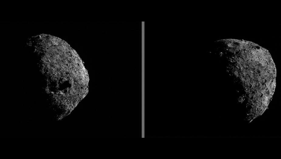 Las fotografías fueron tomadas a mil 600 metros del asteroide. (DPA)