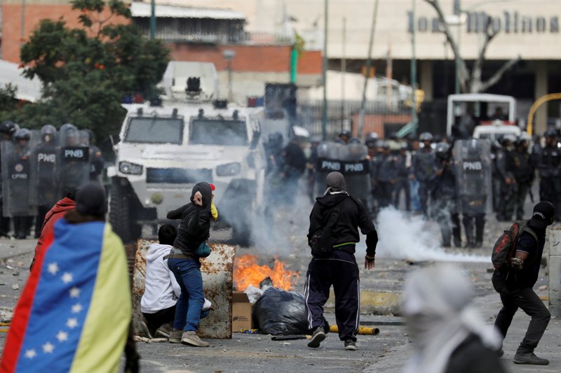 Las manifestaciones contra la política de Nicolás maduro se intensificaron en los últimos días.