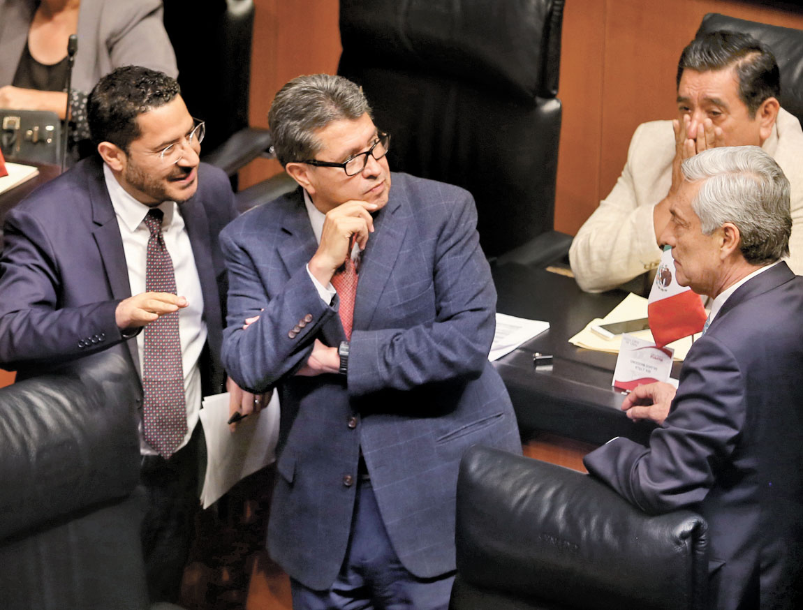 Los legisladores de Morena “cierran filas” con el Ejecutivo. (Jorge Carballo)