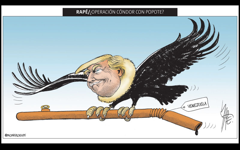 ¿Operación Cóndor con popote?