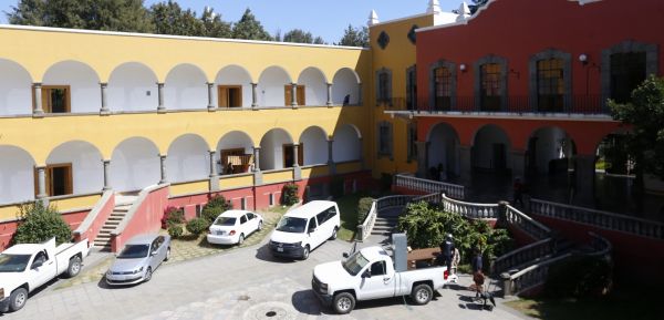 Palacio de Cultura de Tlaxcala, nueva sede de la Secretaría. (Araceli López)