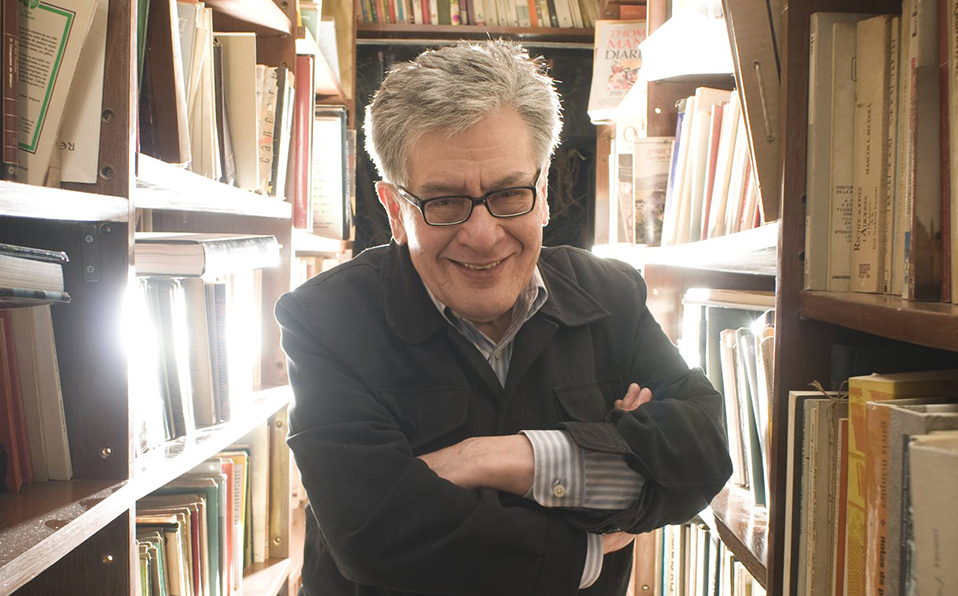 "Me interesa, nada más, hablar de lo que me gusta. Siempre desde el ángulo de un lector vocacional, no un crítico", JEP ( Foto. Cesar Durione)