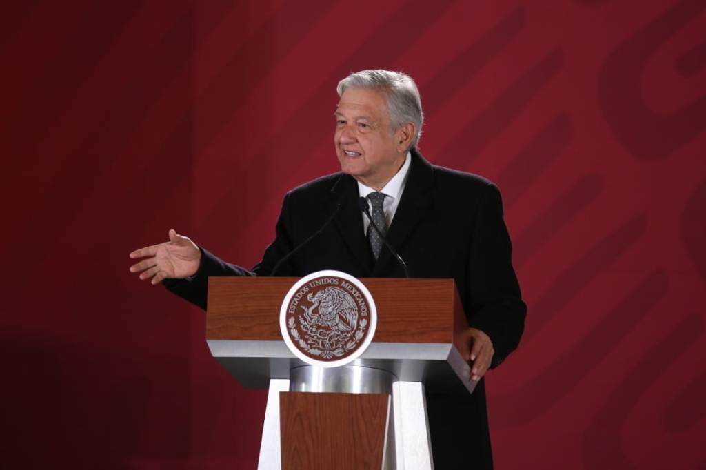 López Obrador dijo que México ya fijó su postura en cuanto al autonombramiento de Juan Guaidó.| Octavio Hoyos