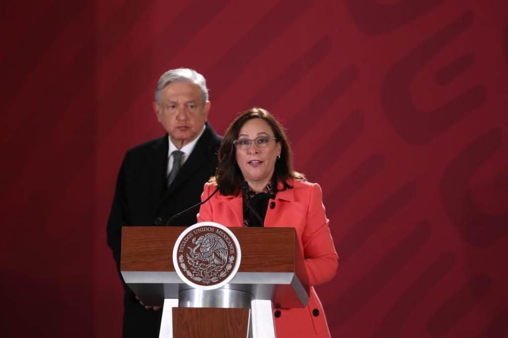 Rocío Nahle presentó la aplicación 'Gasoapp'. | Octavio Hoyos