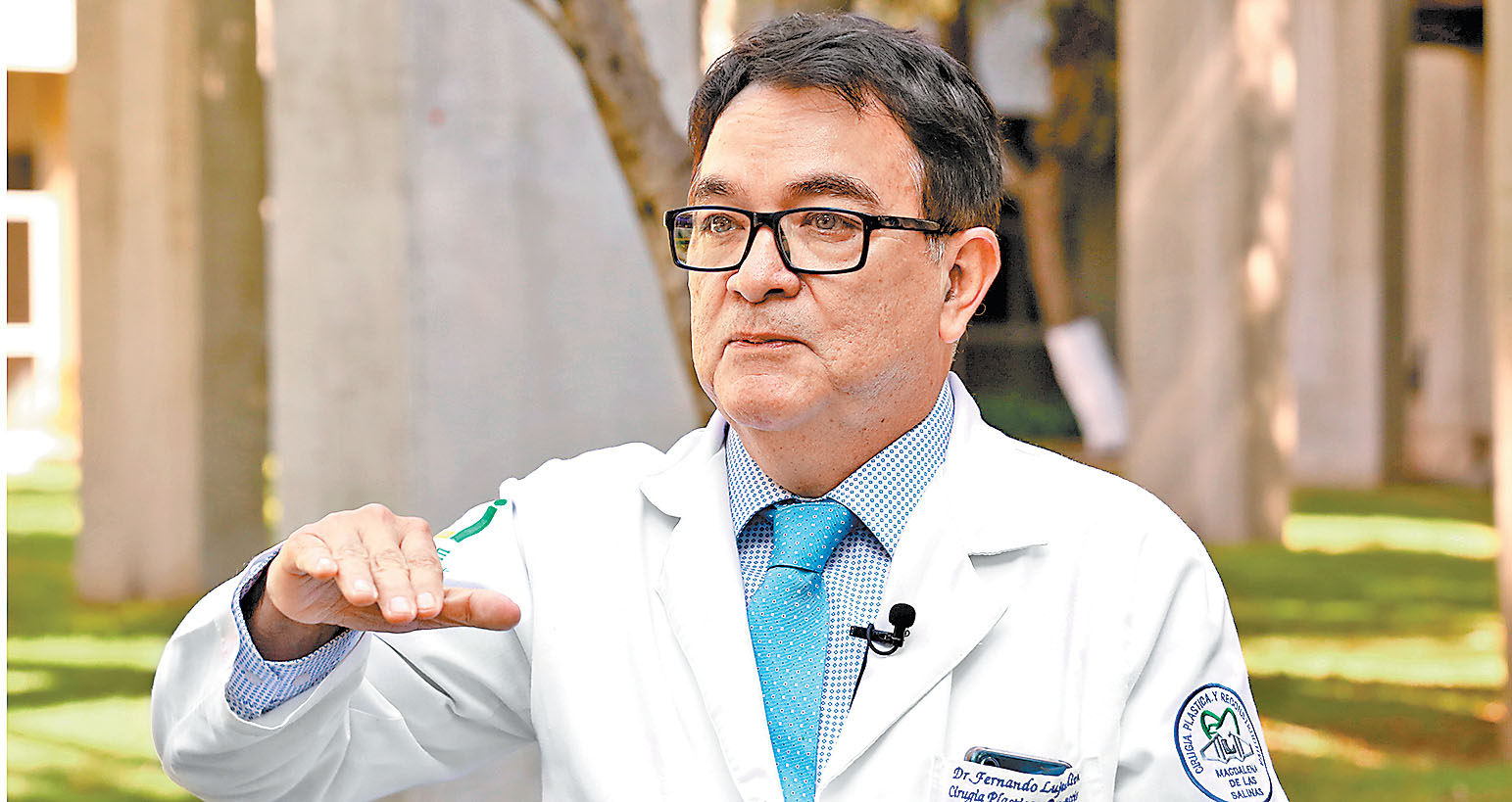 Considerado el mayor especialista de América Latina en quemados, afirma que se requiere un comité de emergencias. (O. Hoyos)