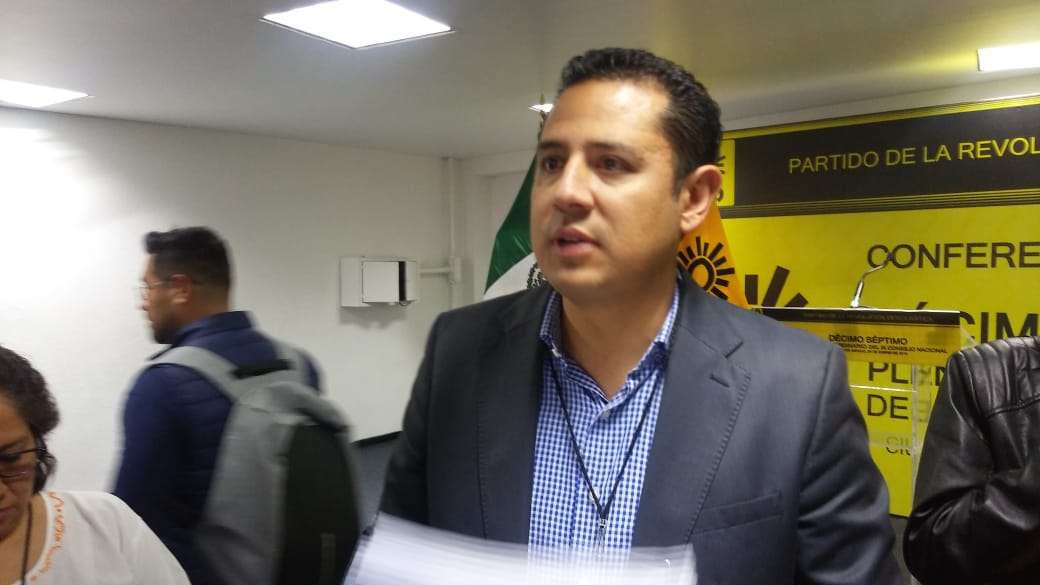 José Ángel Ávila Romero, integrante de la Dirección Nacional Extraordinaria del PRD/Francisco Mejía.