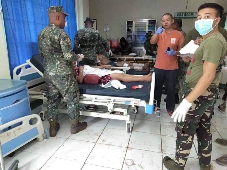 Un posible atentado con bomba dejó al menos 19 muertos en Filipinas. (@inquirerdotnet)