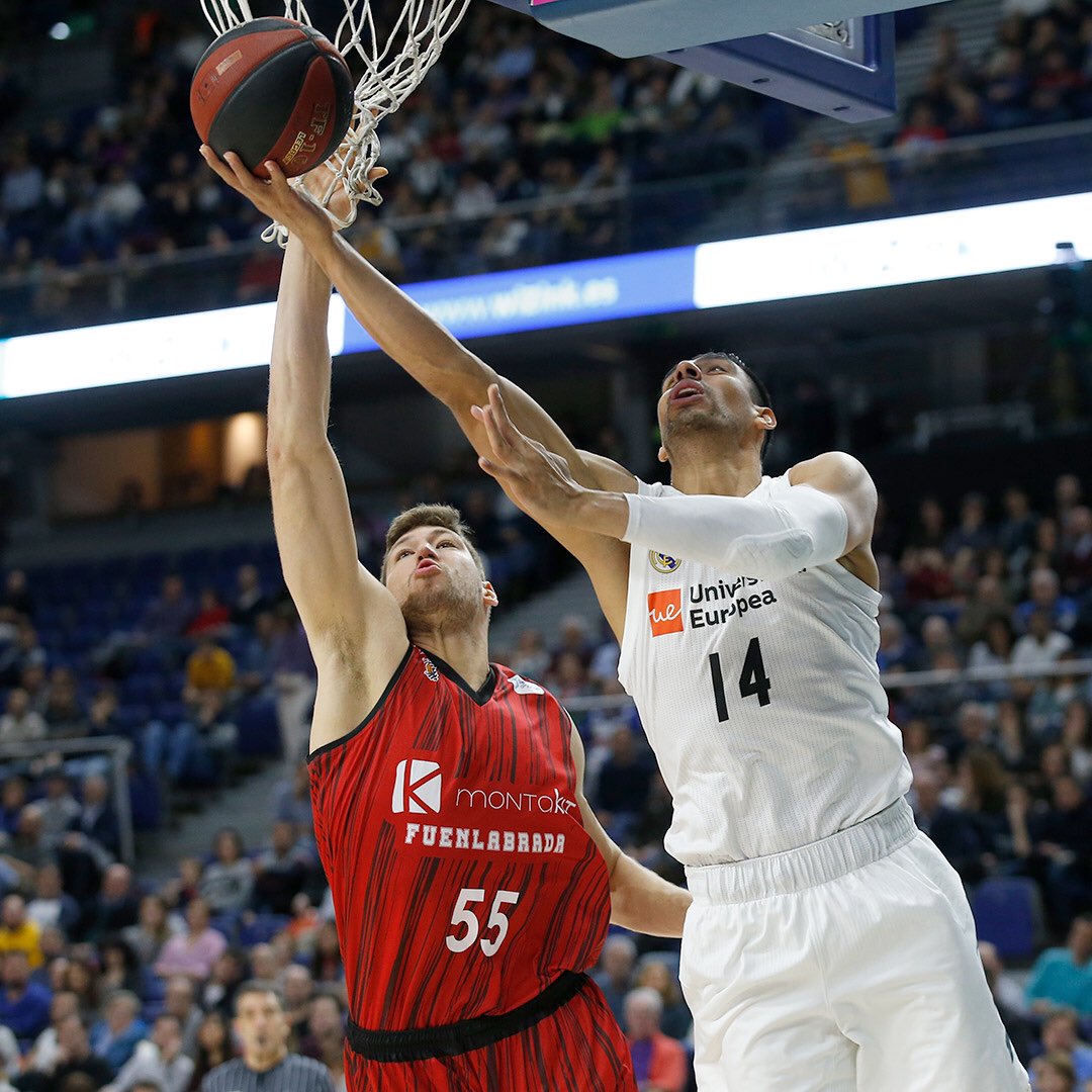 Gustavo Ayón y Real Madrid ganaron (Twitter @RMBaloncesto)