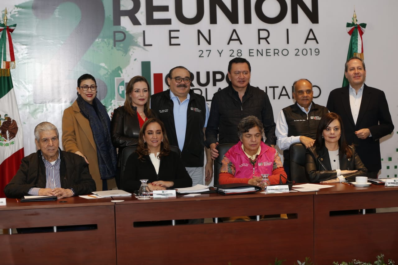Inauguración de la II Reunión Plenaria del PRI  del grupo parlamentaria  de la LXIV Legislatura del Senado de la República. (Héctor Tellez | Milenio)