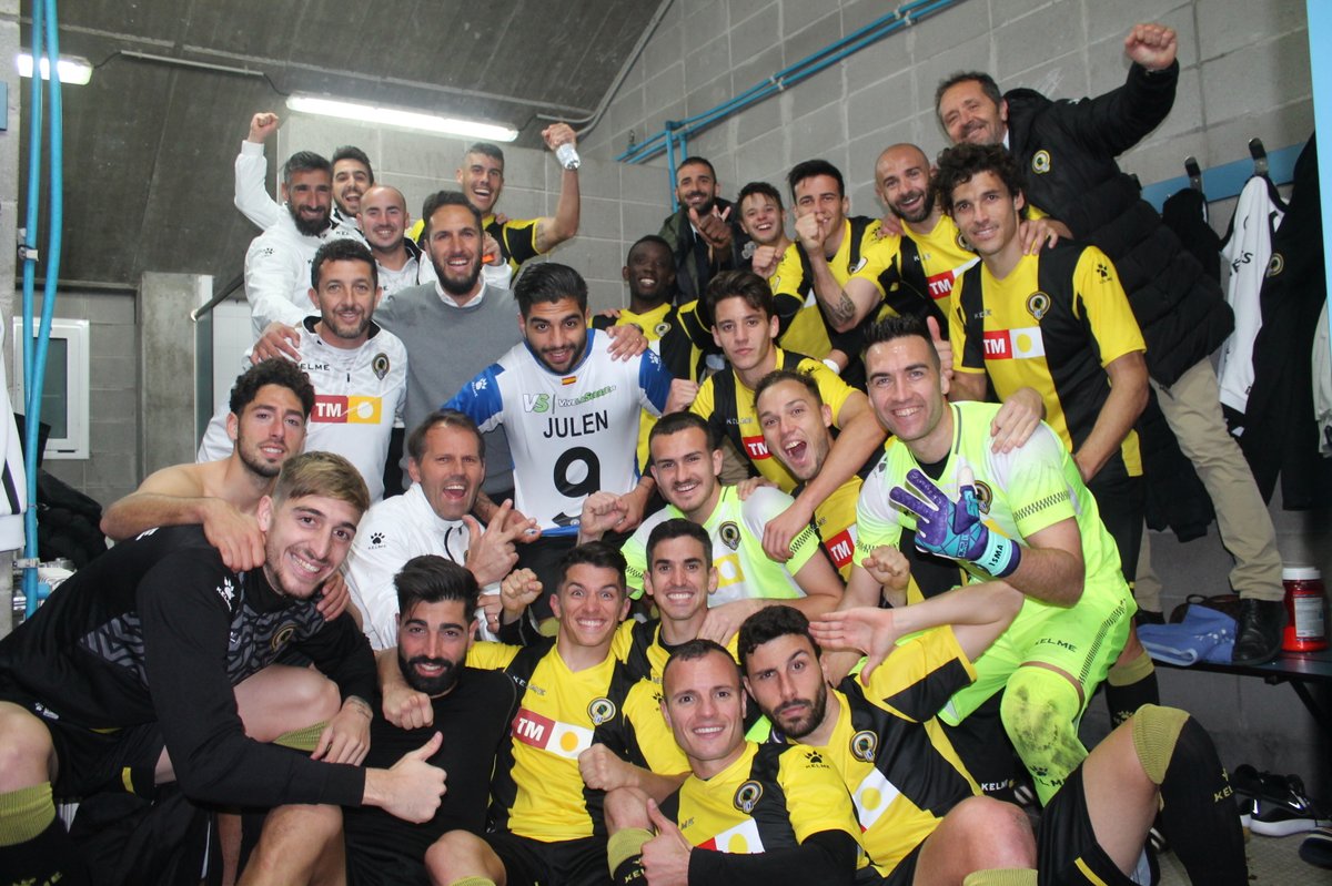 Jugadores de Hércules dedican gol a Julen, pequeño fallecido en España (Twitter @cfhercules)