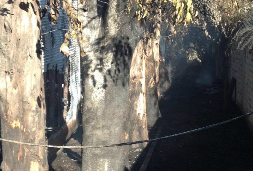 A las 16:40 horas el fuego fue totalmente controlado. (Cortesía)