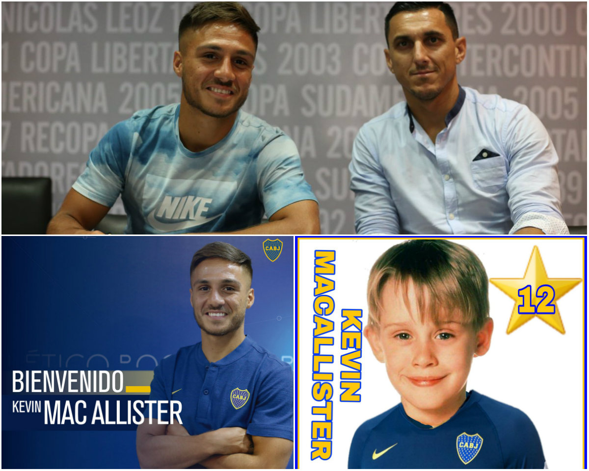 Boca Juniors ficha a Kevin Mac Allister y memes lo trollean por Mi Pobre Angelito (Boca Juniors/Especial)