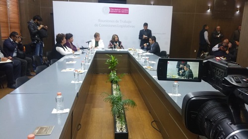 Durante el encuentro. (Claudia Hidalgo)