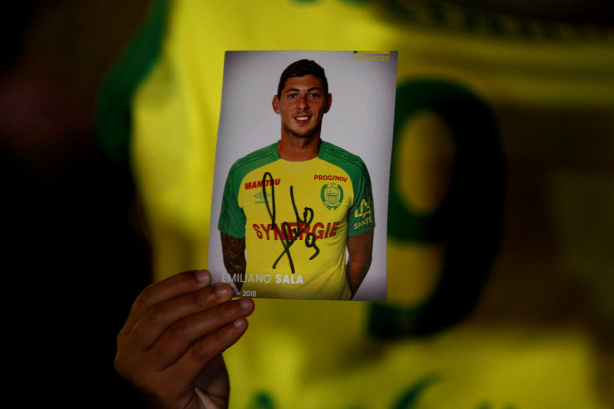 Emiliano Sala, jugador argentino (Reuters)