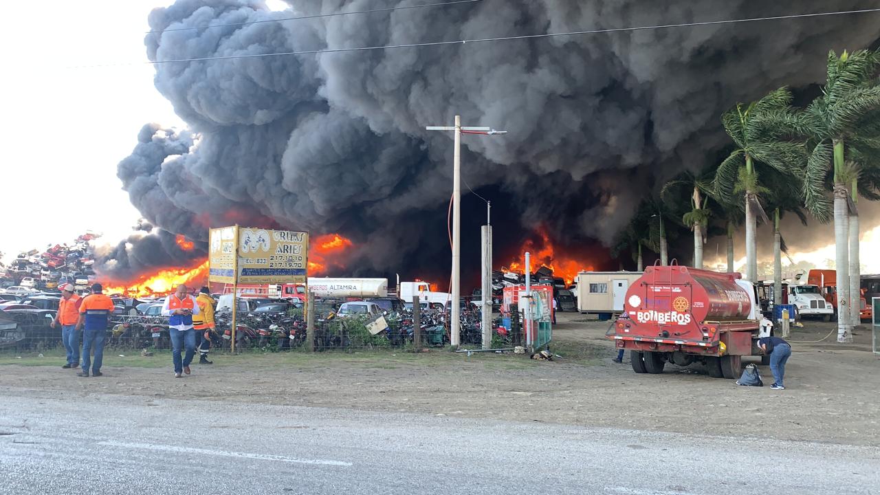 Incendio de mesón