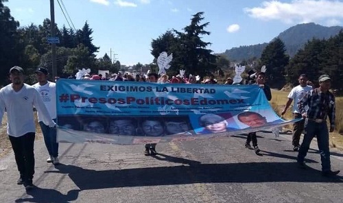 Manifestantes. (Especial)