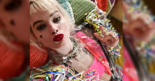 Margot Robbie caracterizada como Harley Quinn (Foto: Instagram)