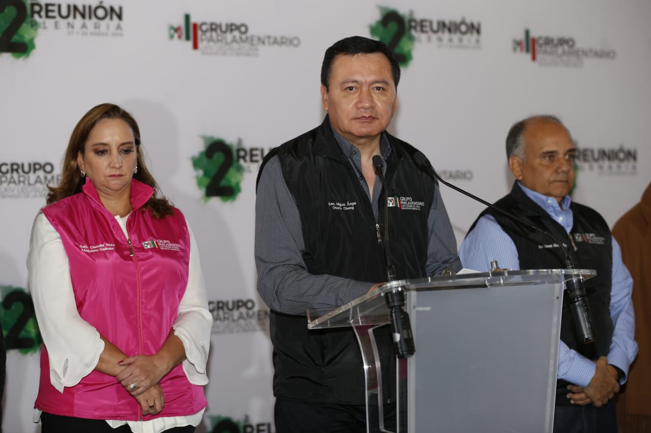 Osorio Chong dijo que el gobierno de AMLO no tiene pretextos, pues la administración anterior actuó respecto a dicho software. (Héctor Tellez)