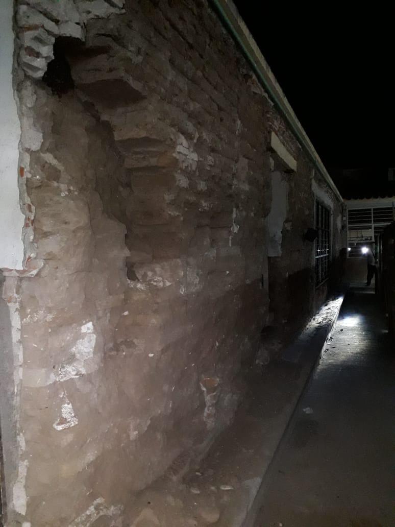 El temblor fue prácticamente moderado en la ciudad de Oaxaca. Óscar Rodríguez