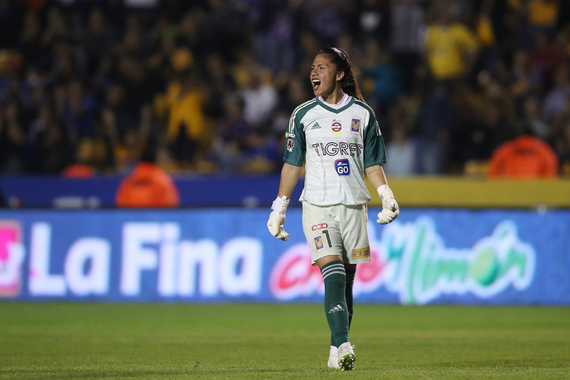 Alejandra Gutiérrez, portera de los Tigres (Imago7)