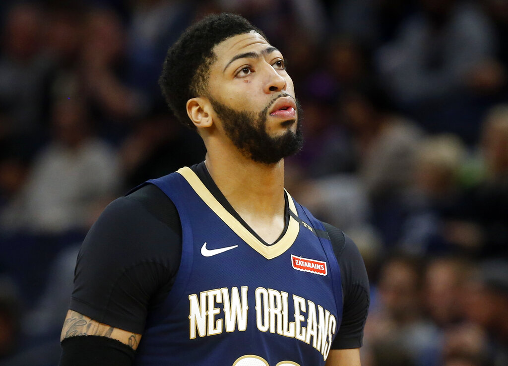 Anthony Davis, figura de los Pelicans (AP)