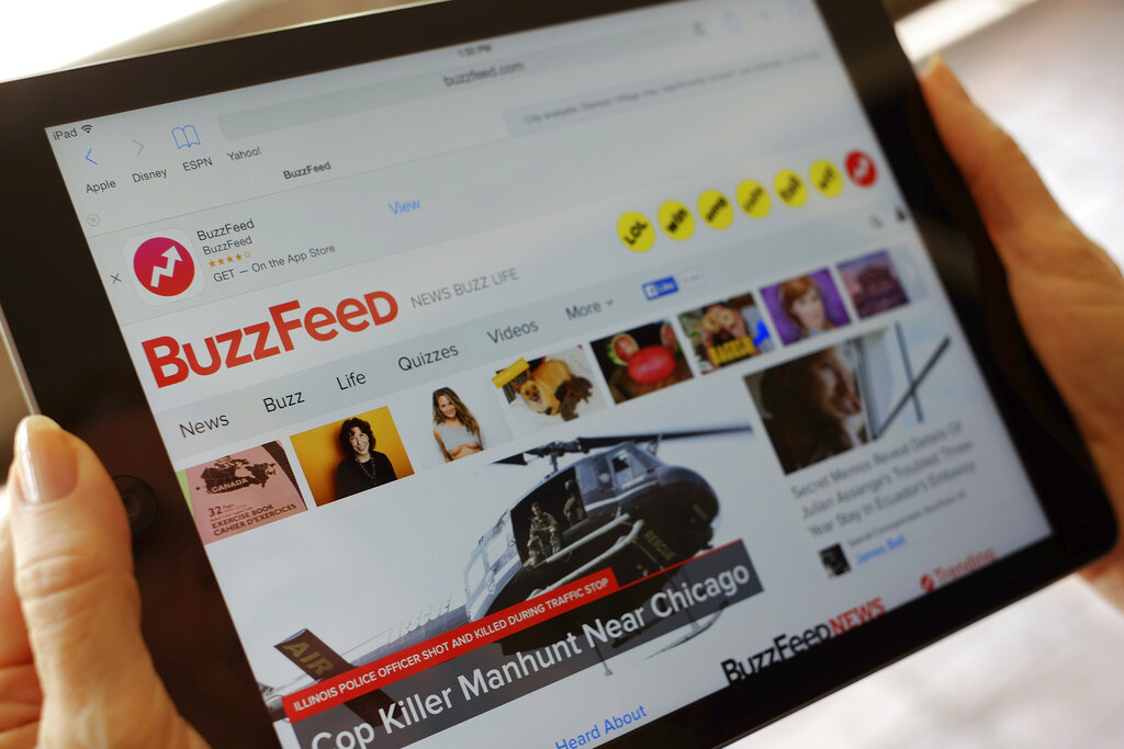 Buzzfeed va a recortar 200 empleados a nivel mundial. (AP)