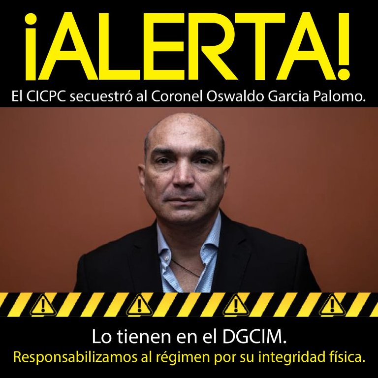 Sobre el coronel pesaba una orden de captura, desde mayo del 2018, acusado de participar en la llamada Operación Armagedón.