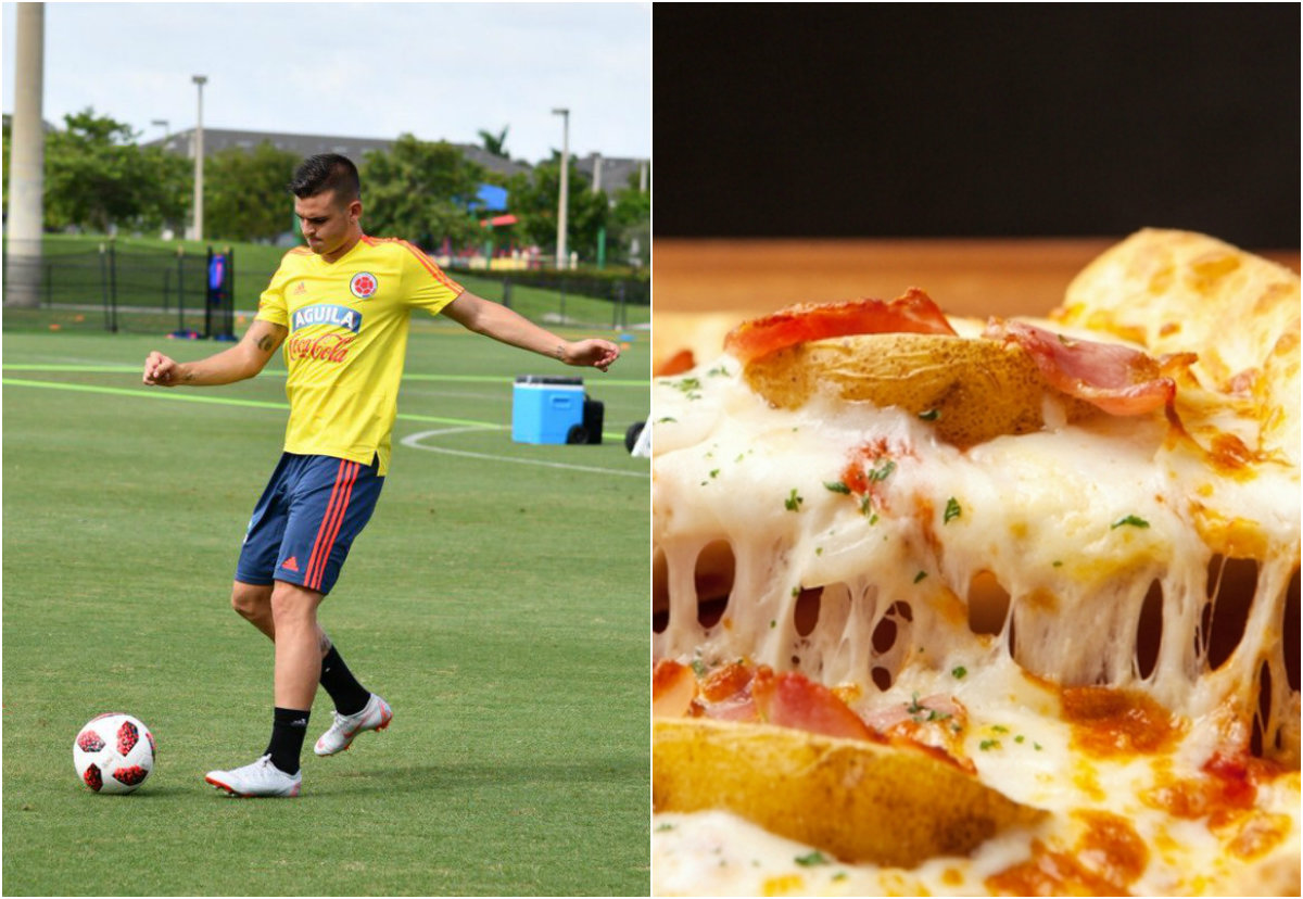 Una pizzería aprovechó el interés de Club América por Nicolás Benedetti para lanzar una ingeniosa imagen en Twitter (@nicobenedetti7/Especial)