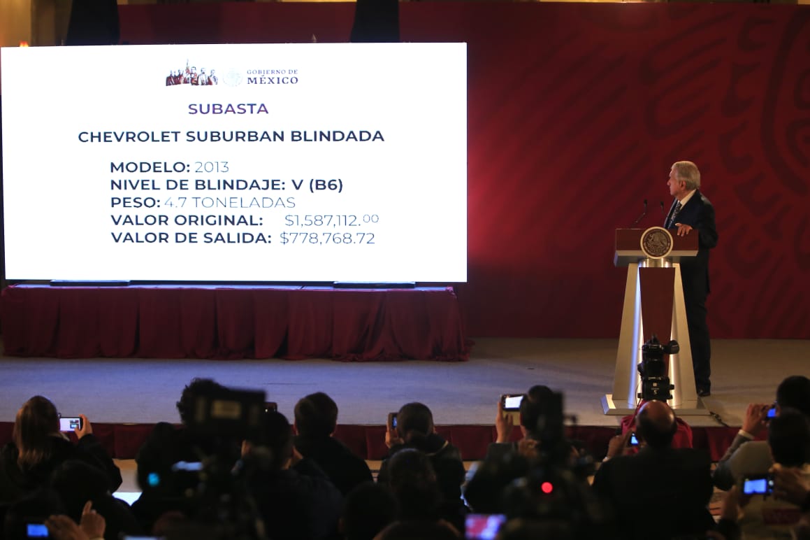 El Presidente aseguró que los funcionarios que no presenten y hagan pública su manifestación de bienes, no trabajarán en el gobierno (Ariana Pérez)