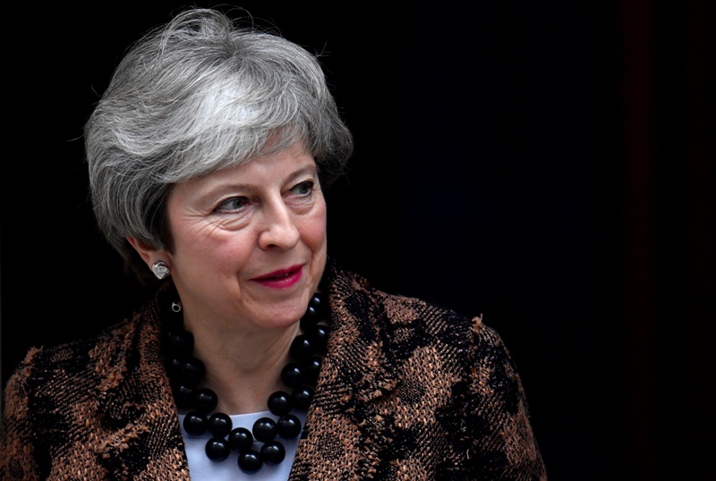 Theresa May.